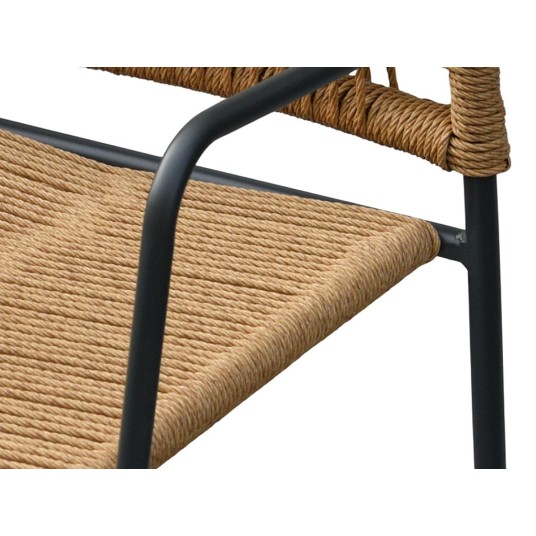 Silla de jardín Inca acero/aluminio...