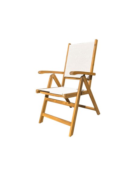 Silla de Jardín Multiposiciones Camden en terraza moderna