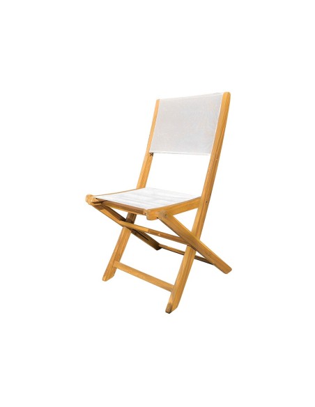 silla de Jardín Plegable Camden en madera de acacia