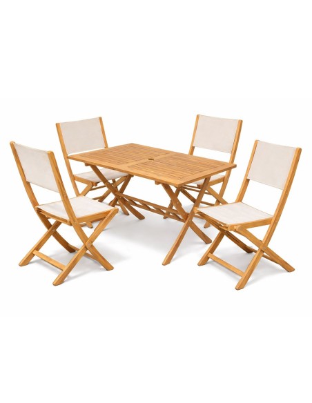 Silla de Jardín Plegable Camden en madera de acacia