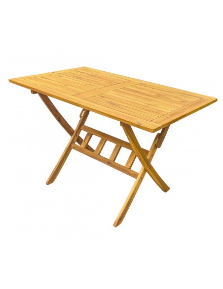 Mesa Rectangular de Jardín Luton madera de acacia