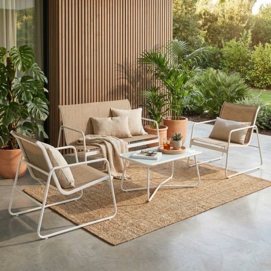 Set Sofá de Jardín Bahía Blanco