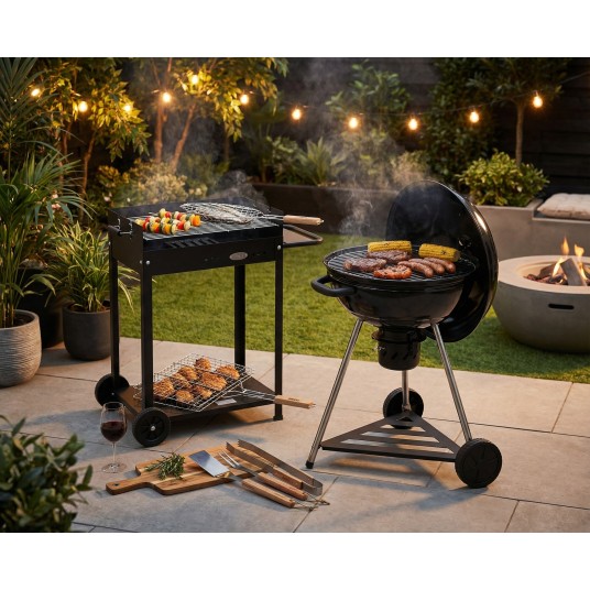 Barbacoa de Carbón Torino con...