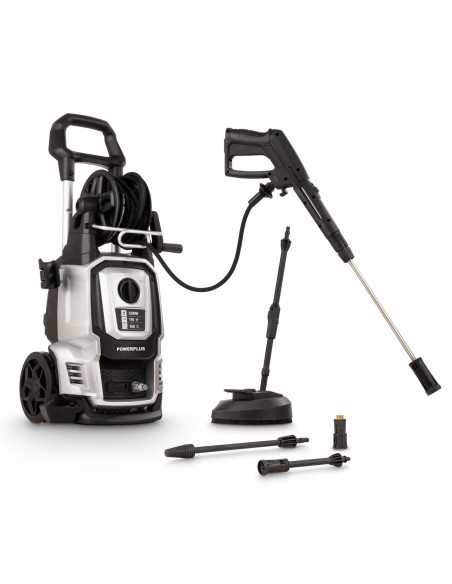 hidrolimpiadora alta presión 2200W Powerplus jardín