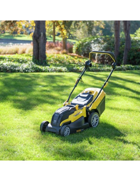Cortacésped eléctrico 2000W 420 mm Powerplus con mulching