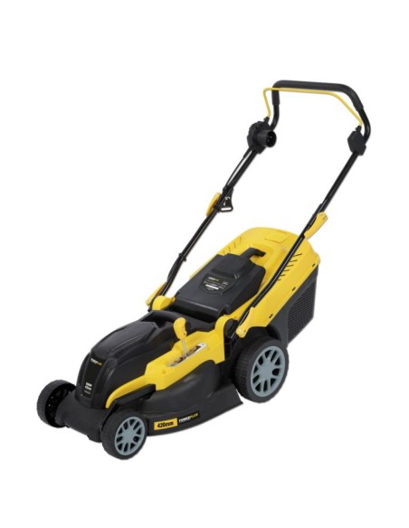Cortacésped eléctrico 2000W 420 mm Powerplus con mulching