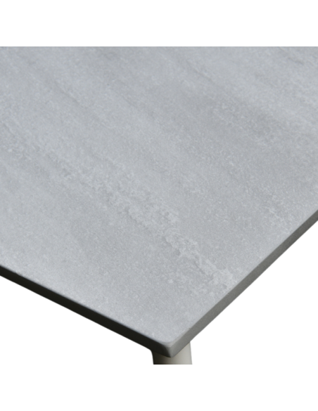 Mesa de Jardín Portixol 200x100 cm Blanca