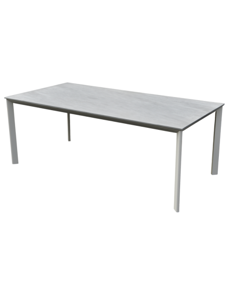 Mesa de Jardín Portixol 200x100 cm Blanca