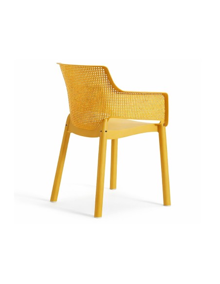 Silla de Diseño Moderno Elisa Mostaza