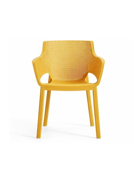 Silla de Diseño Moderno Elisa Mostaza