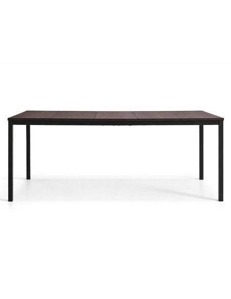 Mesa de jardín Signature Porto marrón 160 cm