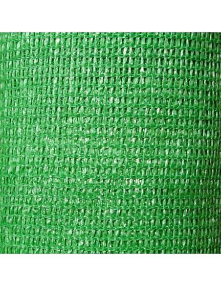 Malla de ocultación alta resistencia verde 1,5x10 m anti UV