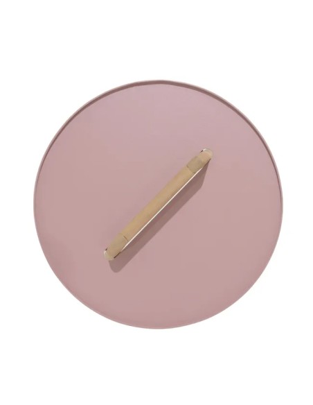 Mesa auxiliar de aluminio Nassau rosa