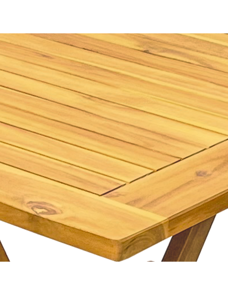 Mesa Rectangular de Jardín Luton madera de acacia
