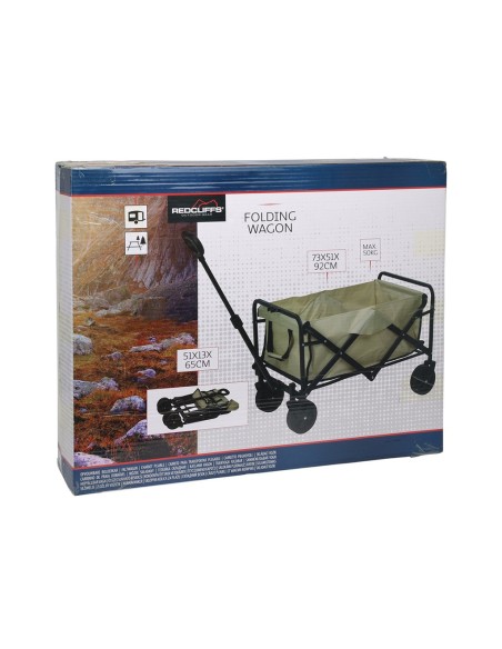 Carro plegable para playa y jardín  50 kg