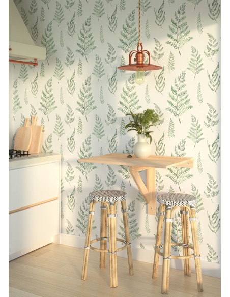 Mesa plegable de pared de madera de pino