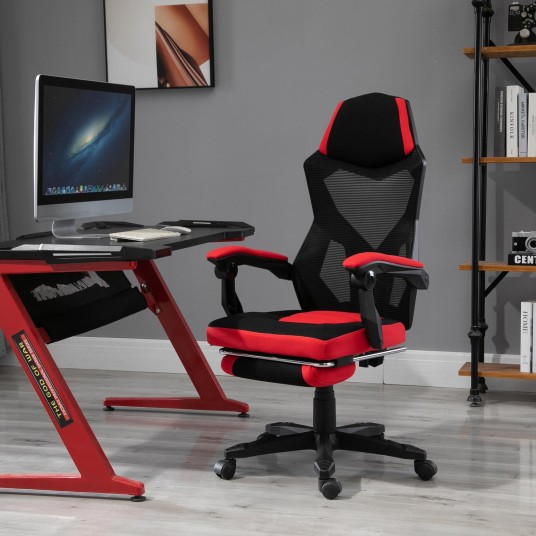 Silla Gaming Ergonómica GRAVITY Roja