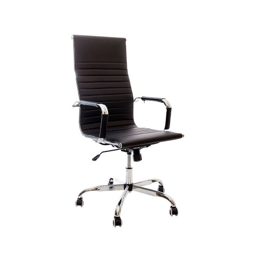 silla de escritorio ergonómica Tilma negra