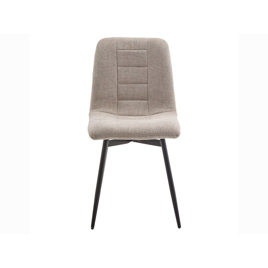 Silla de comedor giratoria Unai gris...