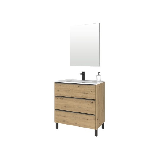 Mueble de baño Dream Roble 100 cm