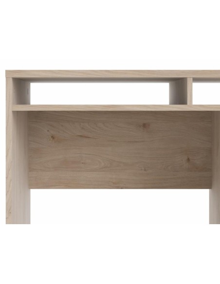 Escritorio Freia Roble Jackson Hickory con 1 Puerta y 1 Cajón