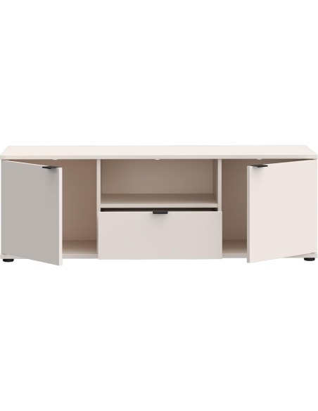 Mueble TV Cachemira Beige con 2 Puertas y Cajón
