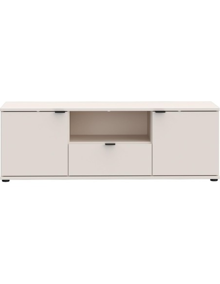 Mueble TV Cachemira Beige con 2 Puertas y Cajón