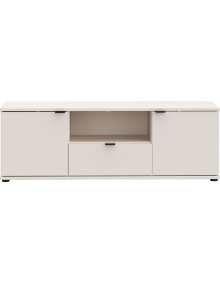 Mueble TV Cachemira Beige con 2 Puertas y Cajón