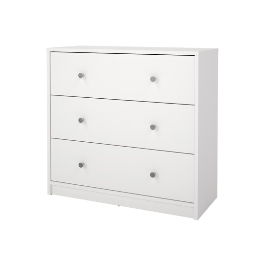 Cómoda Mai Blanca de 3 Cajones
