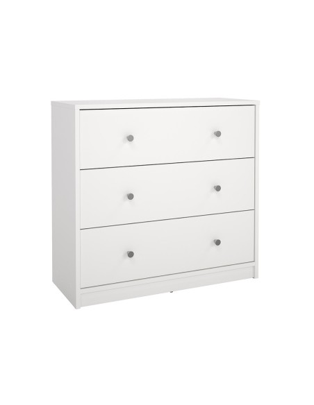 Cómoda Mai Blanca de 3 Cajones