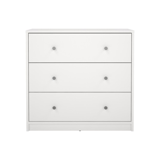 Cómoda Mai Blanca de 3 Cajones