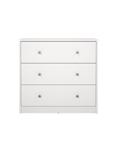 Cómoda Mai Blanca de 3 Cajones