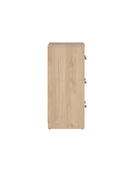 Cómoda Mai Roble Jackson Hickory de 3 Cajones