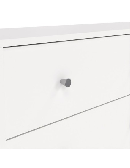 Cómoda Mai Blanca de 6 Cajones