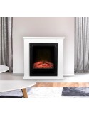 Chimenea eléctrica Fireside TAGU Larsen 1500W con efecto llama LED.