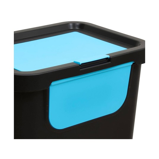 Set 3 Cubos de Reciclaje 24 Litros