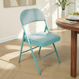 Silla plegable de acero y poliéster