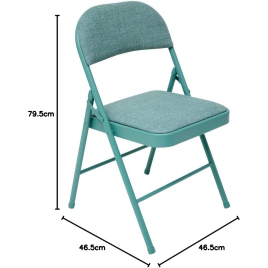 Silla Plegable Jaspeada Verde