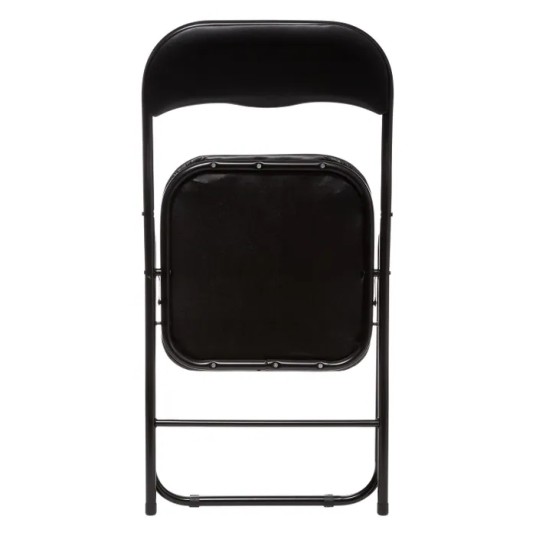 Silla Plegable Acolchada negro