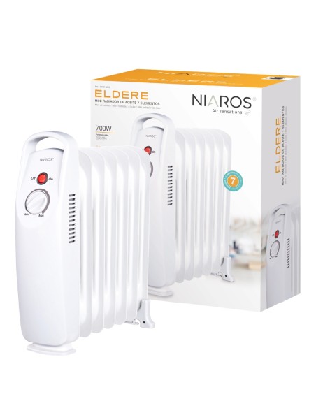 Mini Radiador de Aceite Eldere Niaros 700W