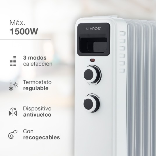 Radiador de Aceite Laverton Niaros 1500W