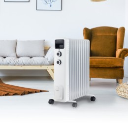 Radiador eléctrico con ruedas