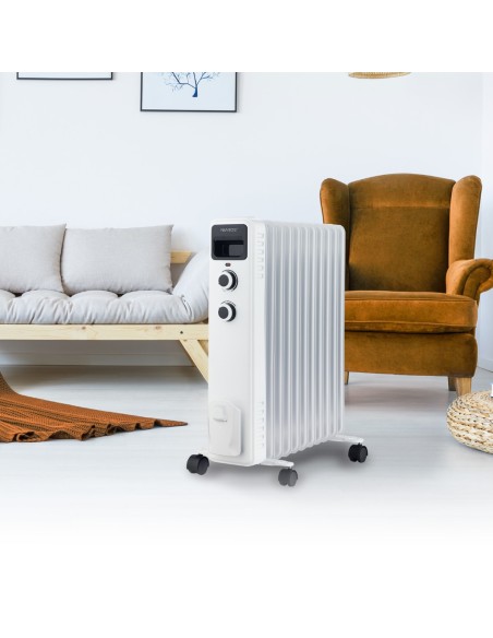 Radiador eléctrico con ruedas