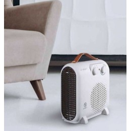 Calefactor eléctrico blanco
