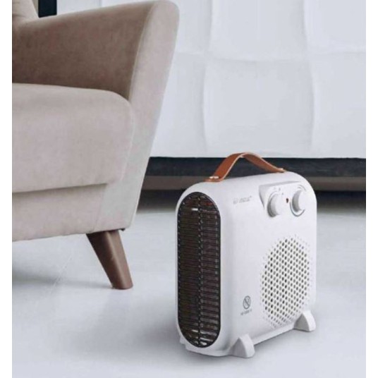 Calefactor eléctrico blanco