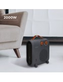 Calefactor eléctrico Aitsa Niaros 2000W gris