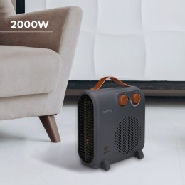 Calefactor eléctrico Aitsa Niaros 2000W gris