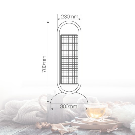Estufa Eléctrica de Carbono Giratoria...