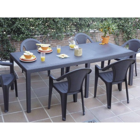 MESA EXTENSIBLE QUEEN 150/220X90 CM.