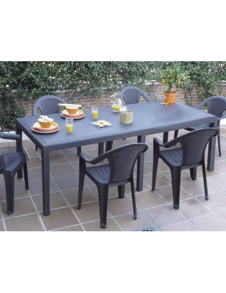 MESA EXTENSIBLE QUEEN 150/220X90 CM.